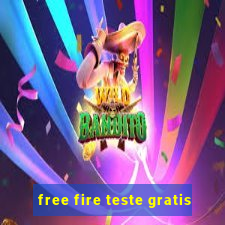 free fire teste gratis